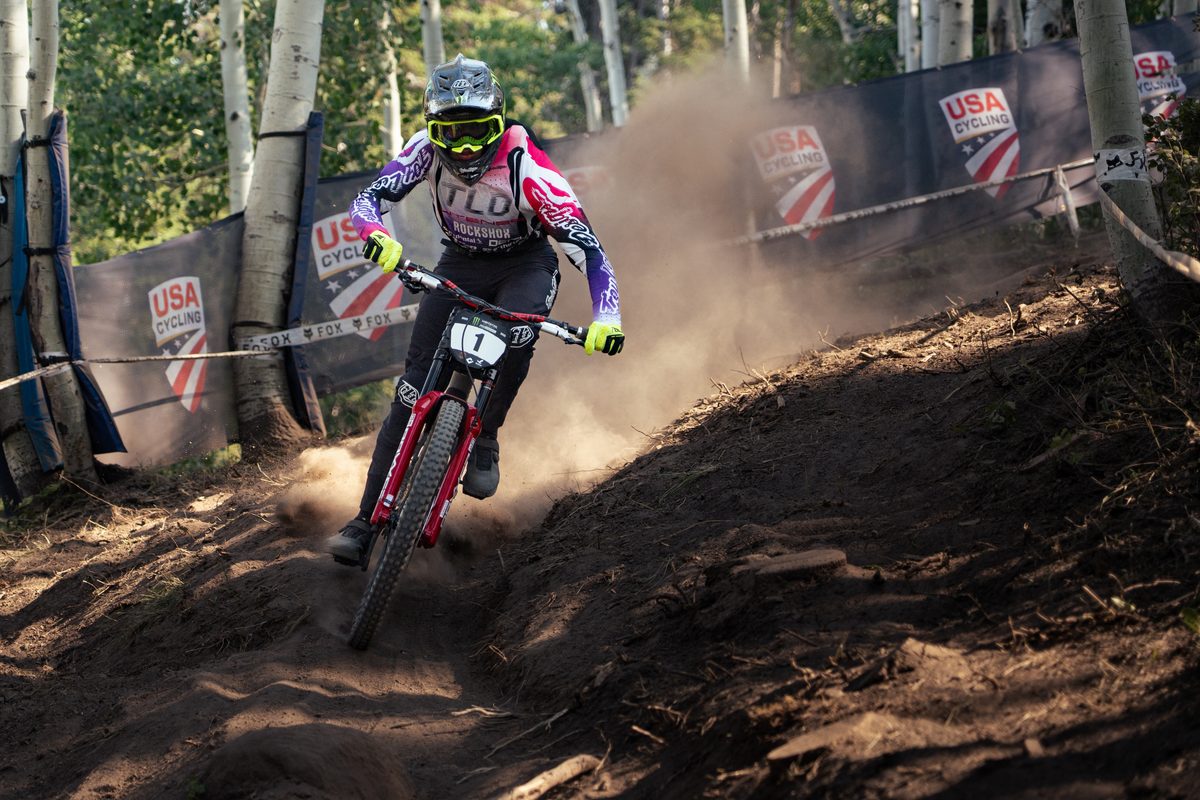 Mountain biking