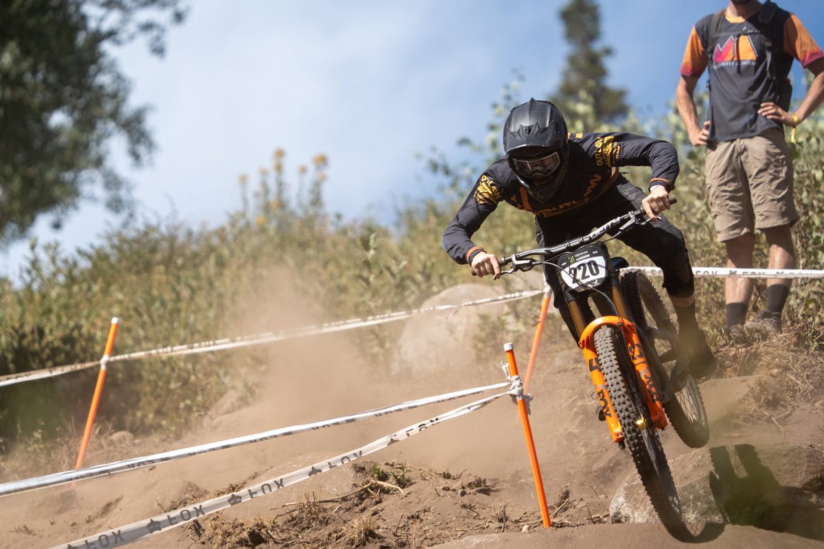 Mountain biking