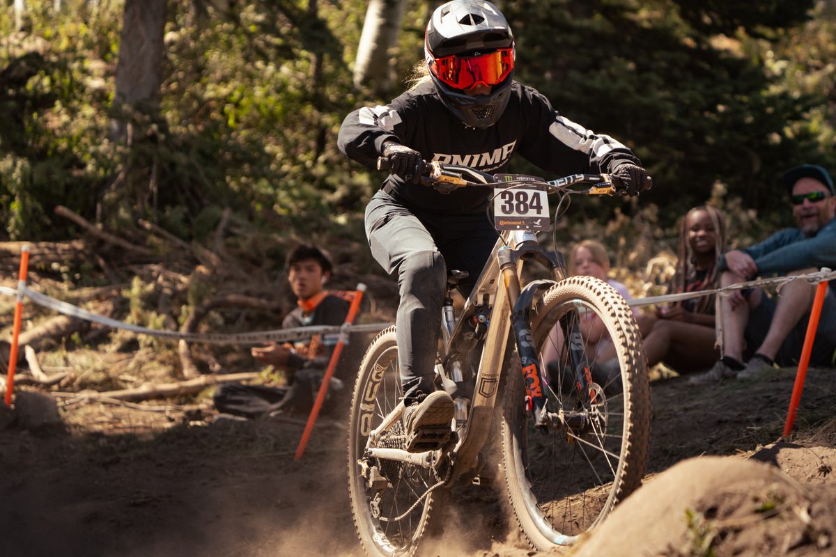 Mountain biking