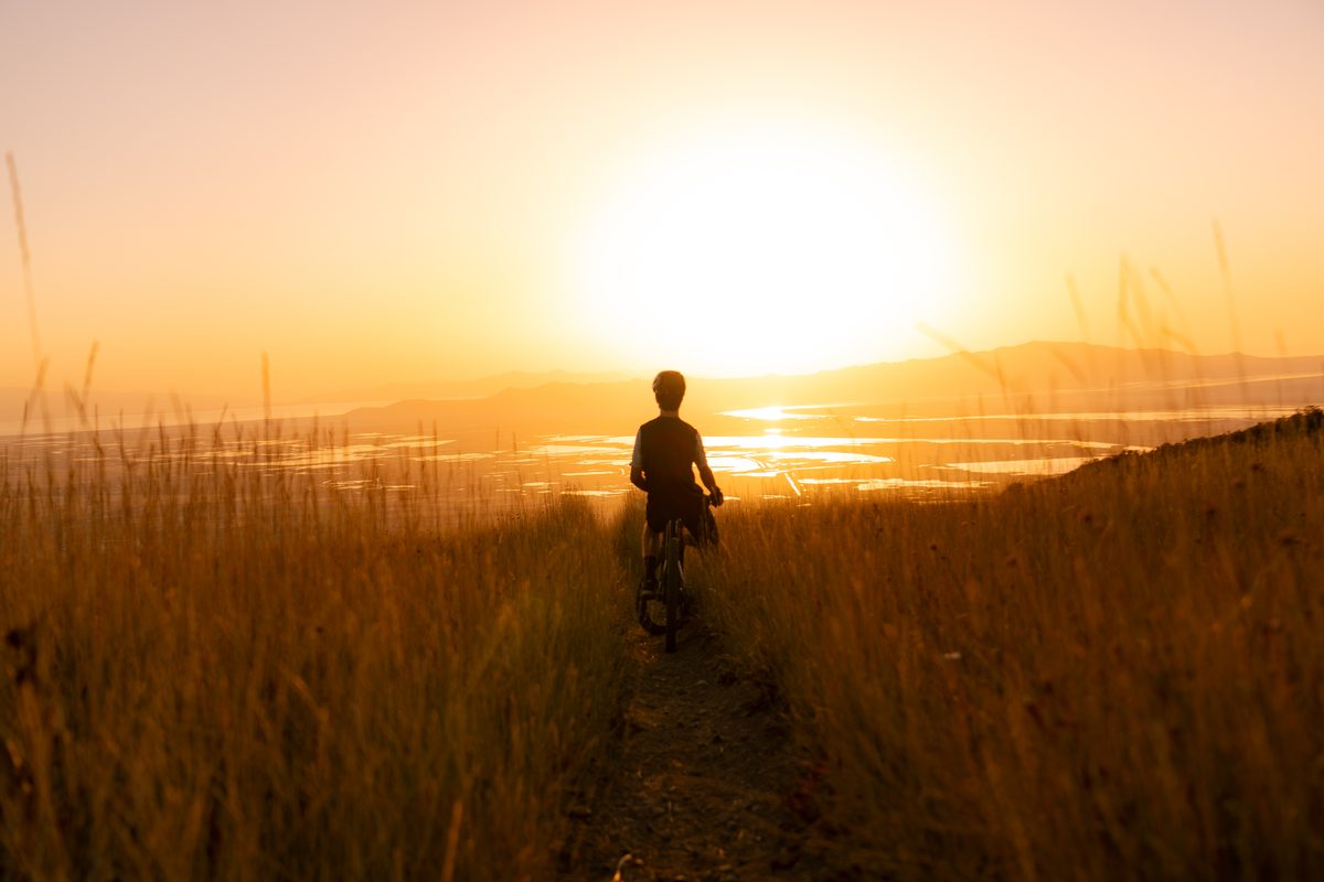 Mountain biking