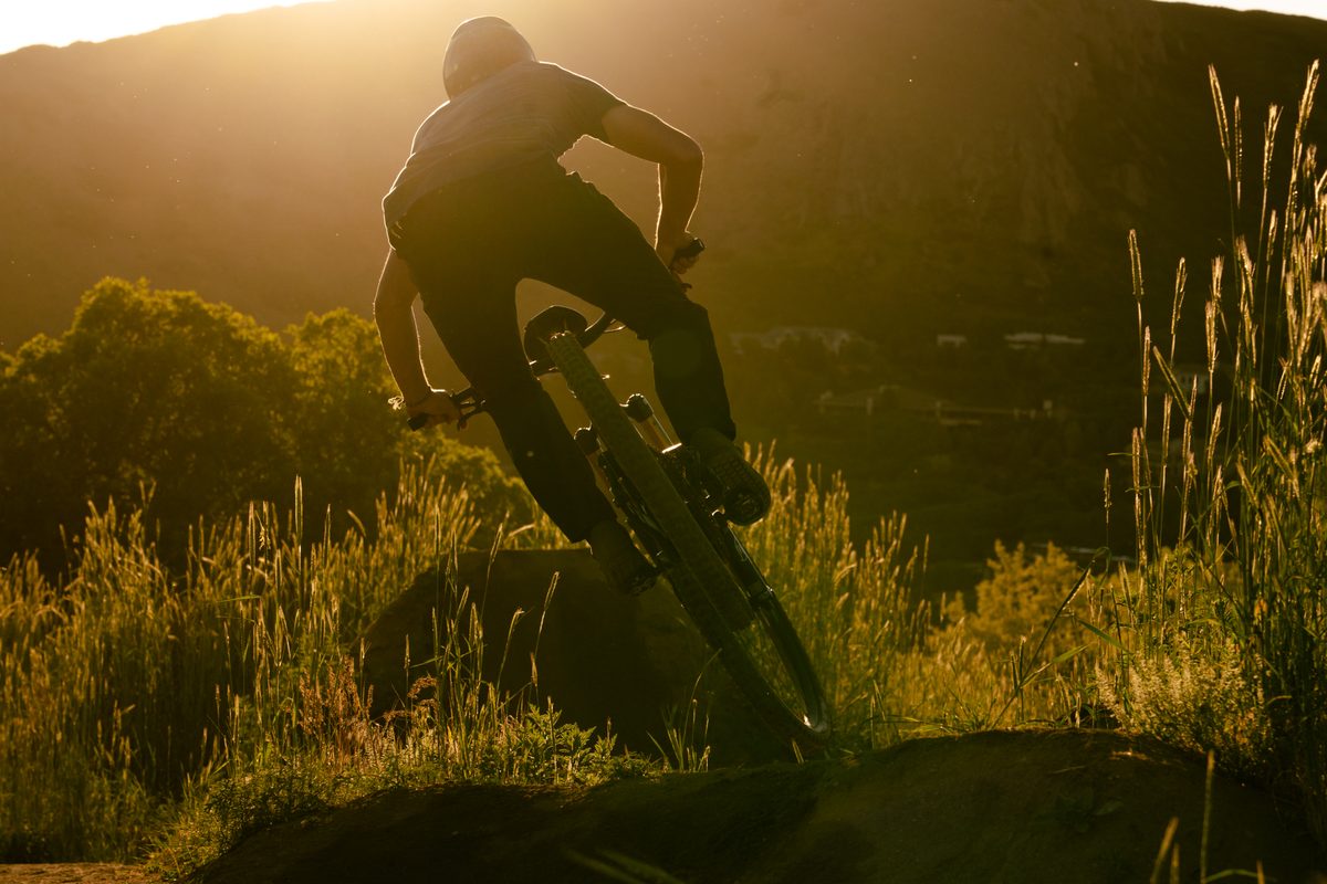 Mountain biking