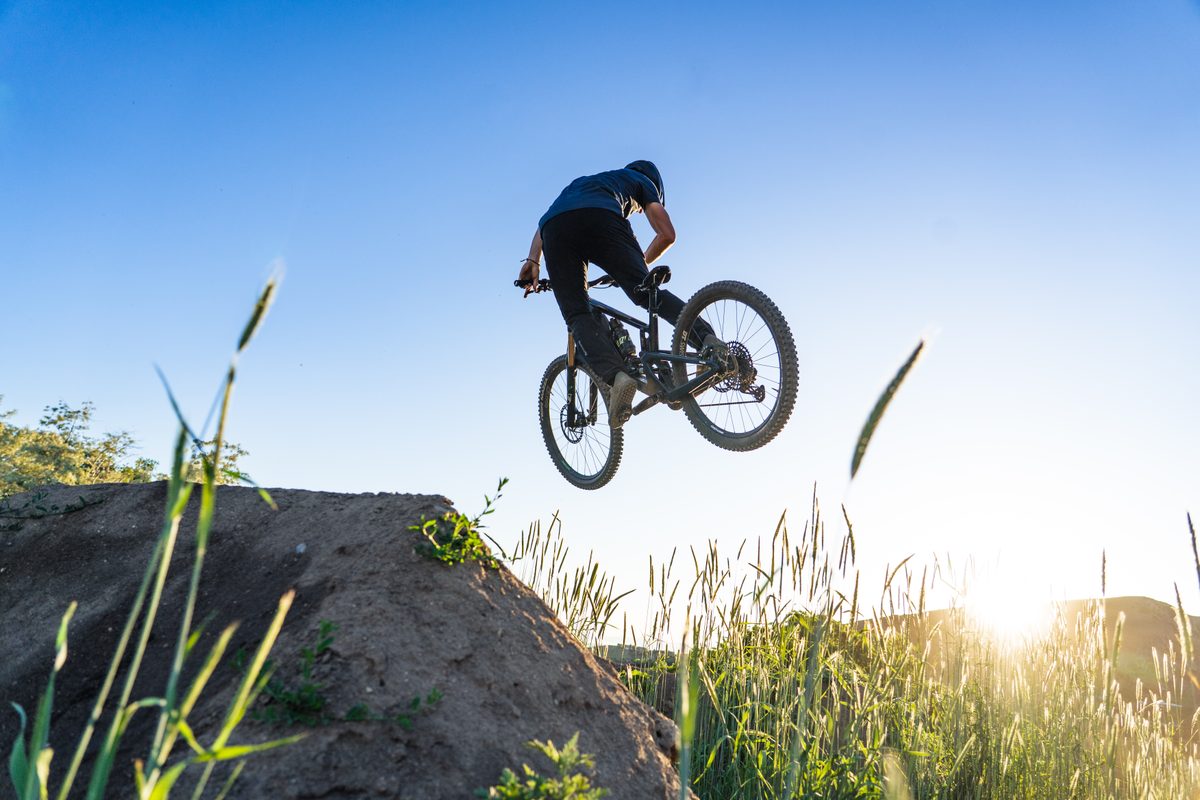 Mountain biking