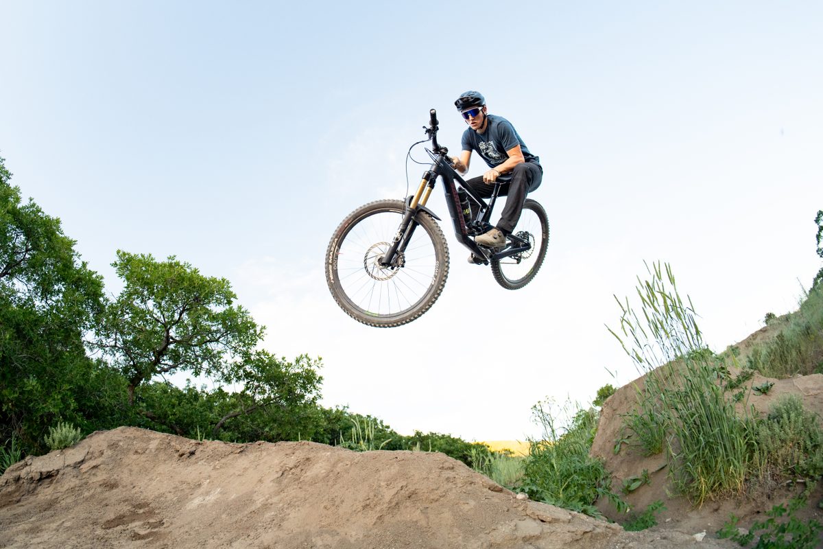 Mountain biking