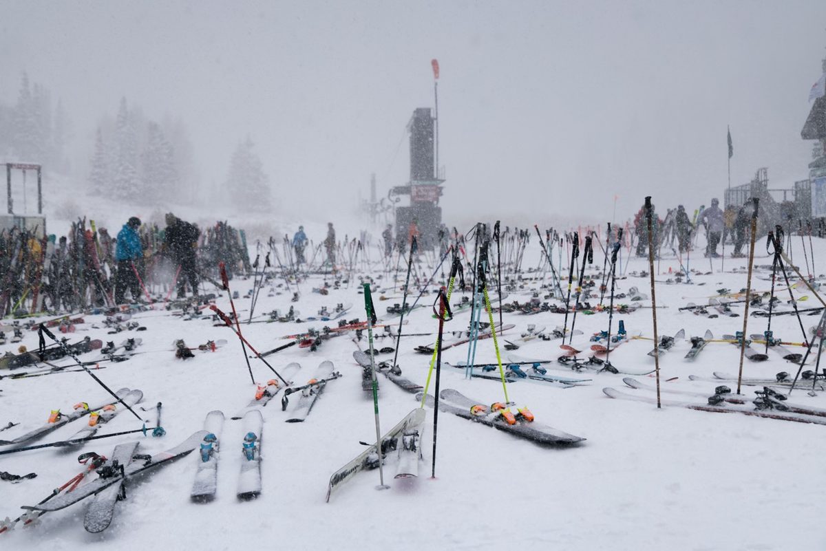 Skiing