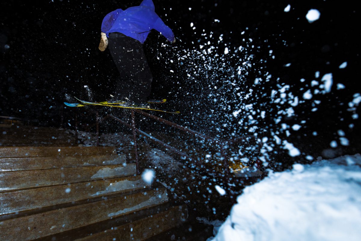 Skiing